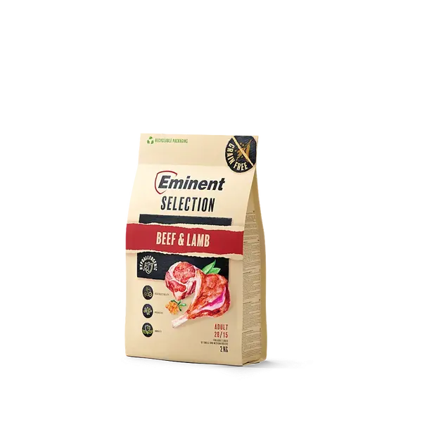 EMINENT Dog selection adult beef&lamb granule pro psy 2 kg