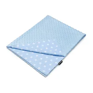 T-TOMI MINKY Blanket Modré hviezdy