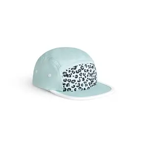 KiETLA Leopard šiltovka s UV ochranou 48-52 cm - Green Leopard