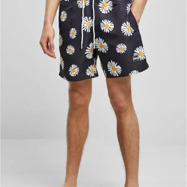 Plavkové šortky se vzorem Easternavydaisy