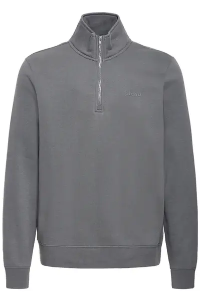 BLEND Mikina 'BHDOWNTON'  tmavosivá