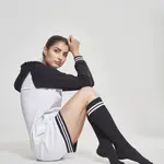 Dámské vysokoškolské ponožky blk/wht