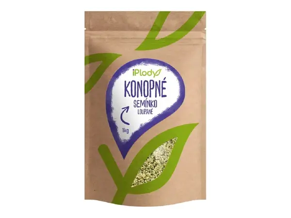iPlody Konopné semínko loupané 1 kg