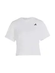 ADIDAS PERFORMANCE Funkčné tričko 'PWR ESS'  čierna / biela