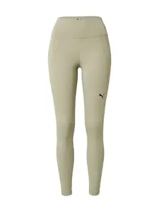 PUMA Športové nohavice 'Essential'  kaki / čierna