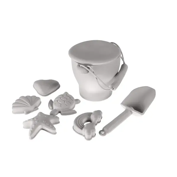 Zopa Silikonový set na písek, Dove Grey 2