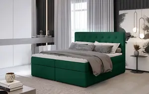 Boxspring Loree Rozměr: 140 x 200 cm, látka: Monolith 37