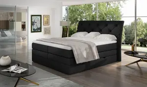 Boxspring Mirabel Rozměr: 160 x 200 cm, látka: Sawana 14