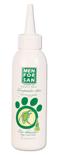 Menforsan pro vnější čištění uší pro psy a kočky, 125 ml