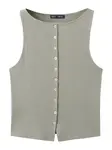 MANGO Top 'NEVADO'  sivá