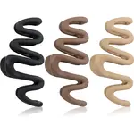 Brushworks Wave Claw Clips štipce na vlasy 3 ks