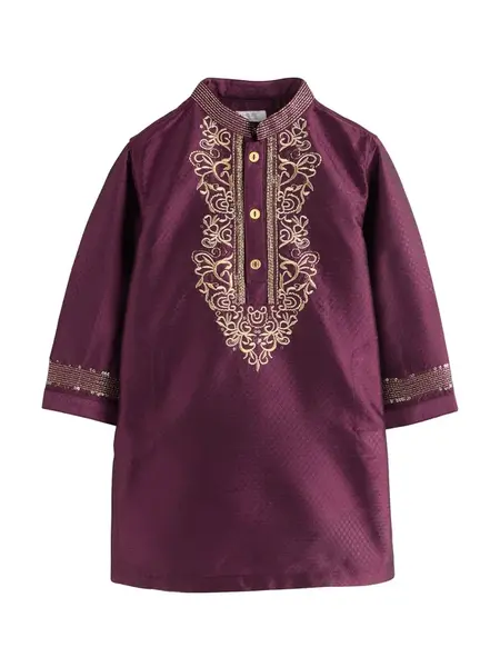 Next Košeľa  karí / burgundská