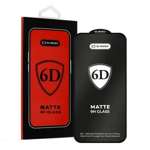 Tel Protect 6D Matné tvrzené sklo, Samsung Galaxy A57 5G, černé