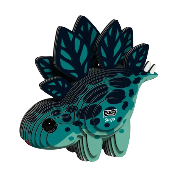 EUGY Stegosaurus 3D kartonová skládačka
