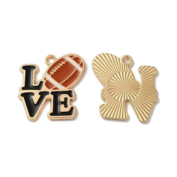 Alloy Enamel Pendants