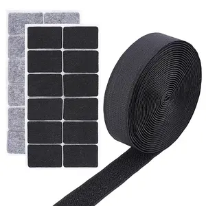 Nylon Reusable Cable Straps Cable Ties & Felt Pad Stickers