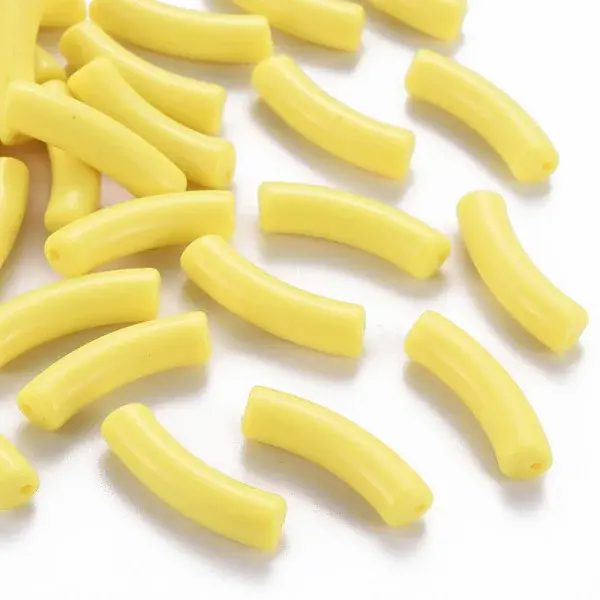 Opaque Acrylic Beads