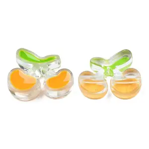 Transparent Acrylic Enamel Beads