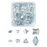 Electroplate Transparent Glass Beads