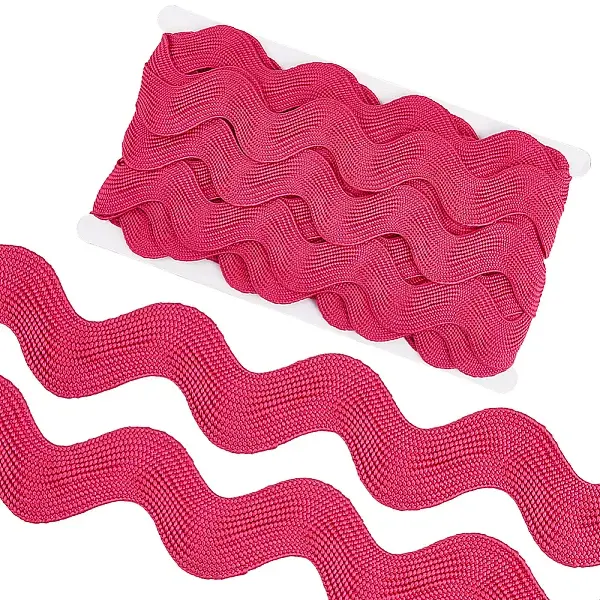 10 Yard Polyester Wavy Fringe Trim Ribbon