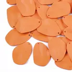 Spray Painted Iron Pendants