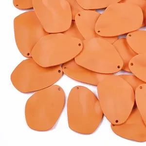 Spray Painted Iron Pendants