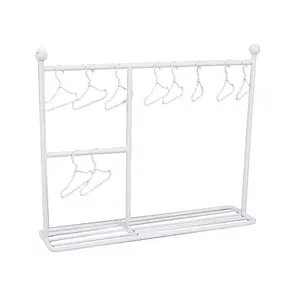 Iron Doll Garment Coat Hanger Rack