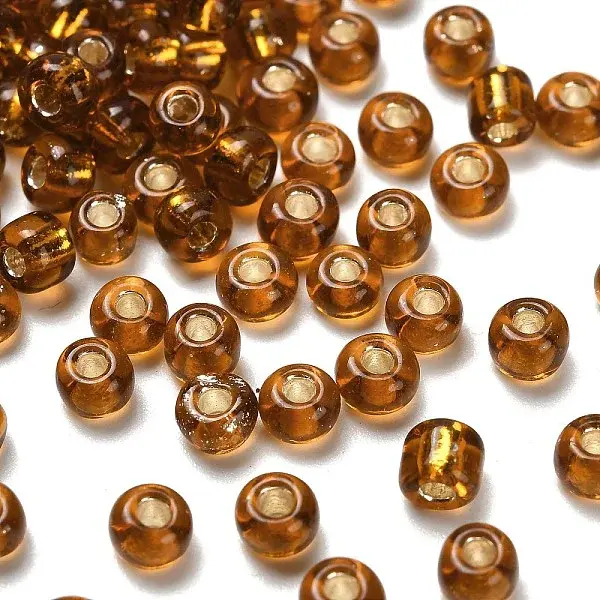 Silver Lined 6/0 Glass Seed Beads