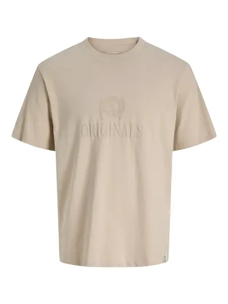 JACK & JONES Tričko 'JORFREDERIKSBERG'  tmavošedá