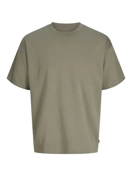 JACK & JONES Tričko 'JJEBARRON'  olivová