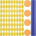 PP Plastic Letter A-Z Cookie Impress Embosser Cutter
