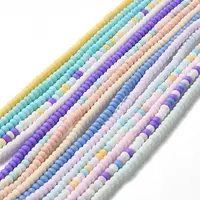 Handmade Frosted Porcelain Beads