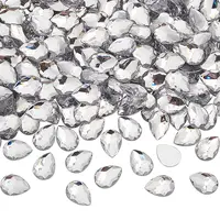 250Pcs Acrylic Rhinestone Cabochons