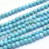 Natural Magnesite Beads Strands