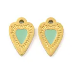 316 Surgical Stainless Steel Enamel Charms