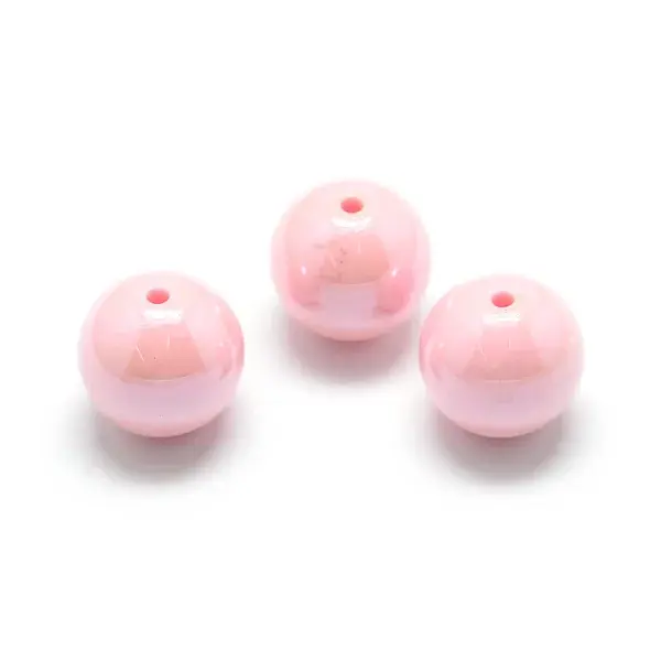 Pearlized Style Acrylic Beads