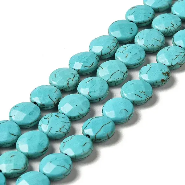 Natural Howlite Beads Strands