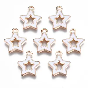 Alloy Enamel Pendants