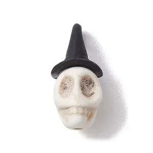 Halloween Synthetic Turquoise Dyed Pendants