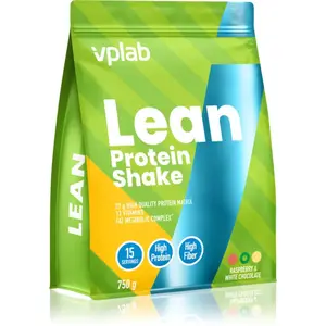 VPLab Lean Protein Shake syrovátkový protein příchuť Raspberry-White Chocolate 750 g