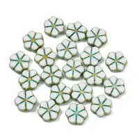 Czech Pressed Glass Beads