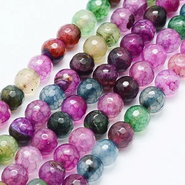 Natural Agate Beads Strands