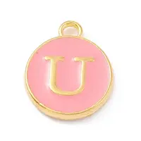 Golden Plated Alloy Enamel Charms