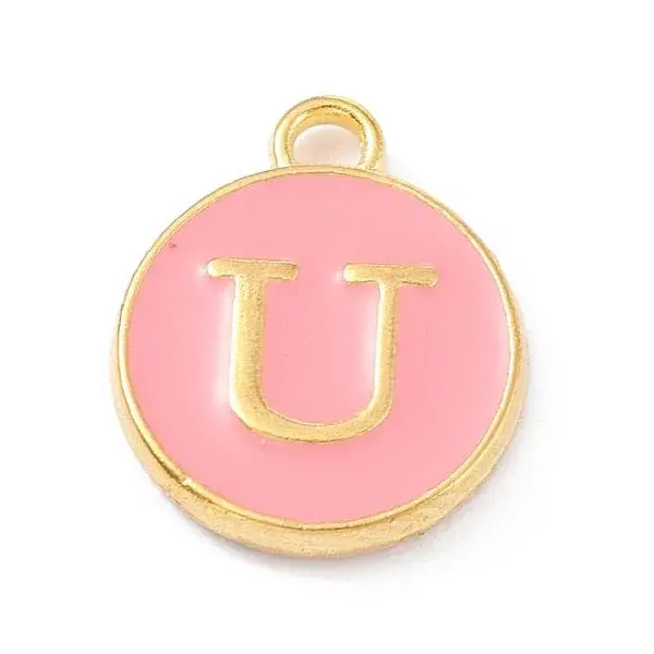 Golden Plated Alloy Enamel Charms