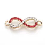 Alloy Rhinestone Links connectors