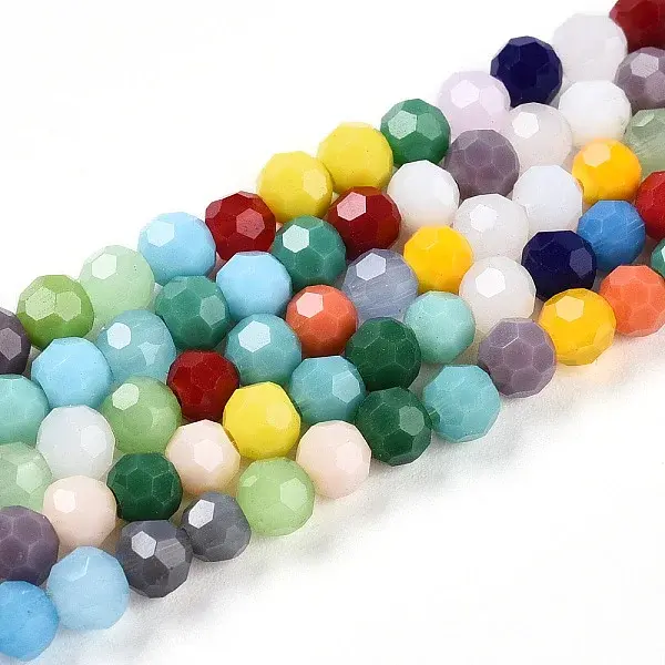 Opaque Glass Beads Stands
