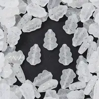 Frosted Transparent Acrylic Beads