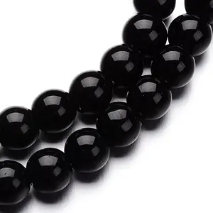 Glass Round Bead Strands