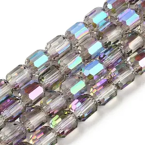 Electroplate Glass Beads Strands