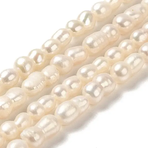 Natural Cultured Freshwater Pearl Beads Strands